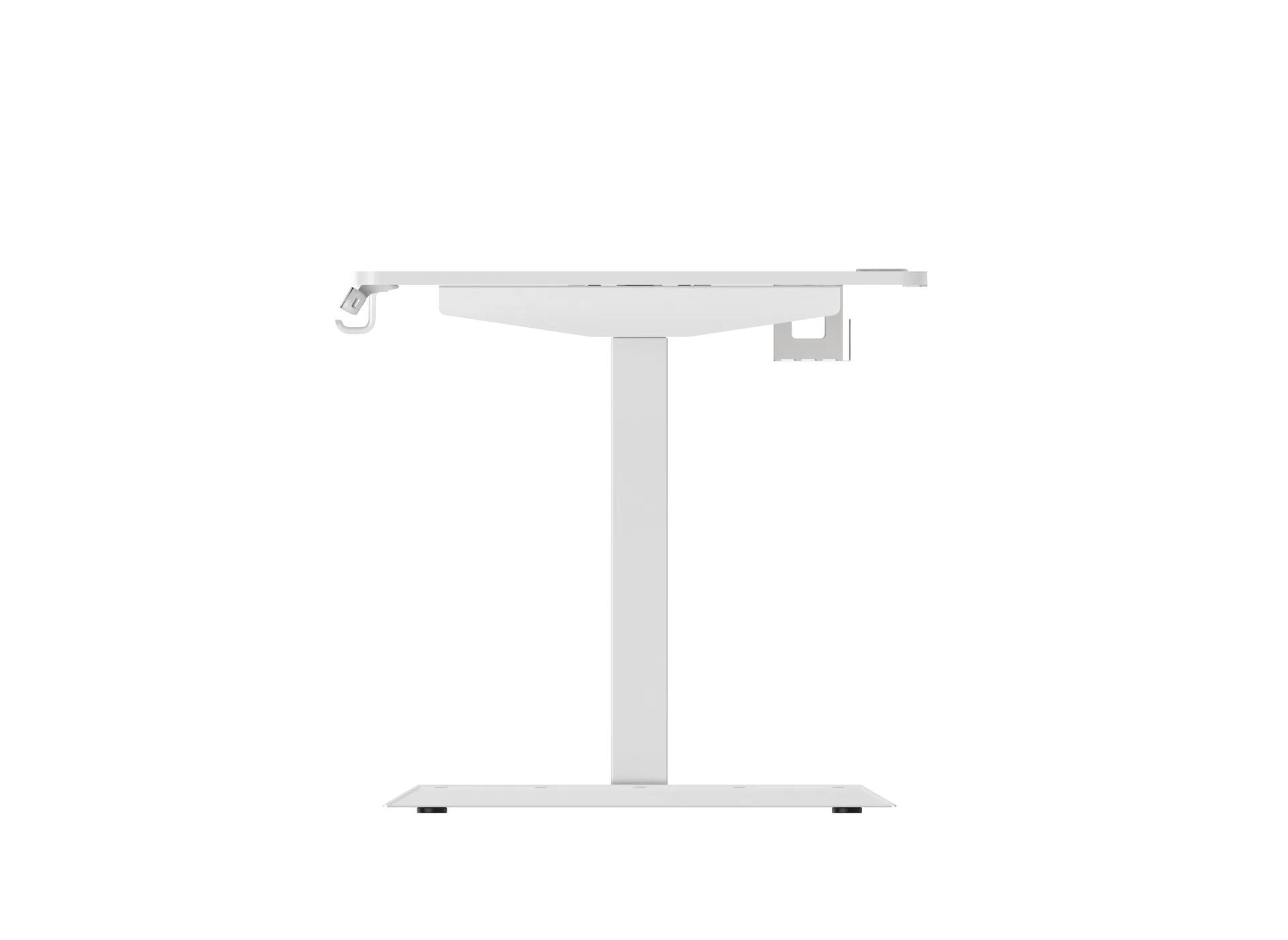 Стол компьютерный с подъемным механизмом GEEKRIG G160D-05OAK-WH